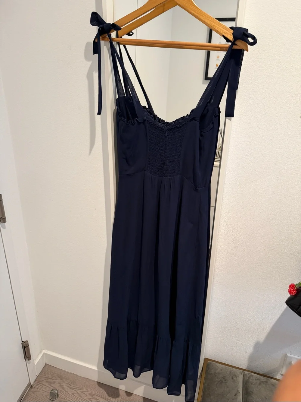 Reformation Nikita Dress in navy size 8
